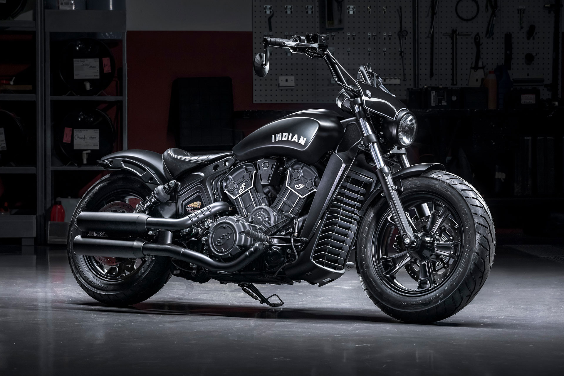 Scout Bobber Sixty Black Edition Hollisters Motorcycles 5578